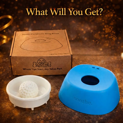 Your Dog Isn't Broken. They're Bored. The Soothe Bowl™ Fixes That in 5 Minutes.